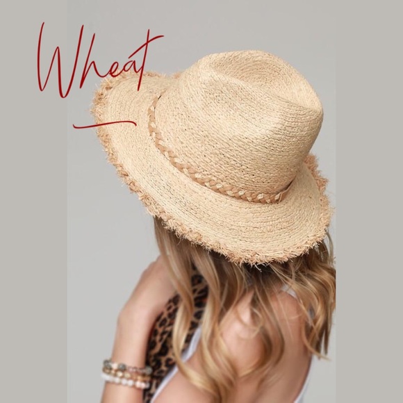 ☀️Raw Edge Raffia Hat☀️ - Picture 6 of 6